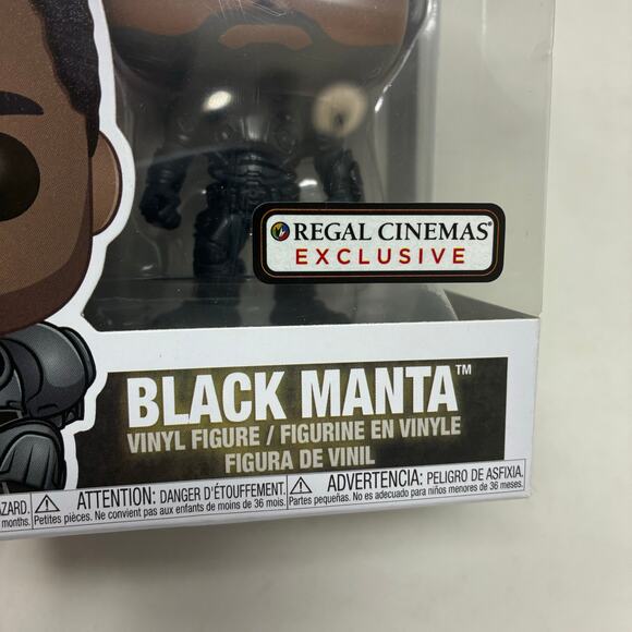 Rare Funko POP Aquaman Black Manta #249 Regal Cinemas Exclusive - Picture 4 of 10